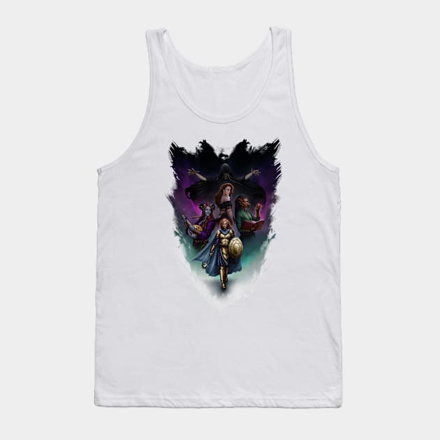 Adventure Awaits Tank Top by Art of Ariel Burgess